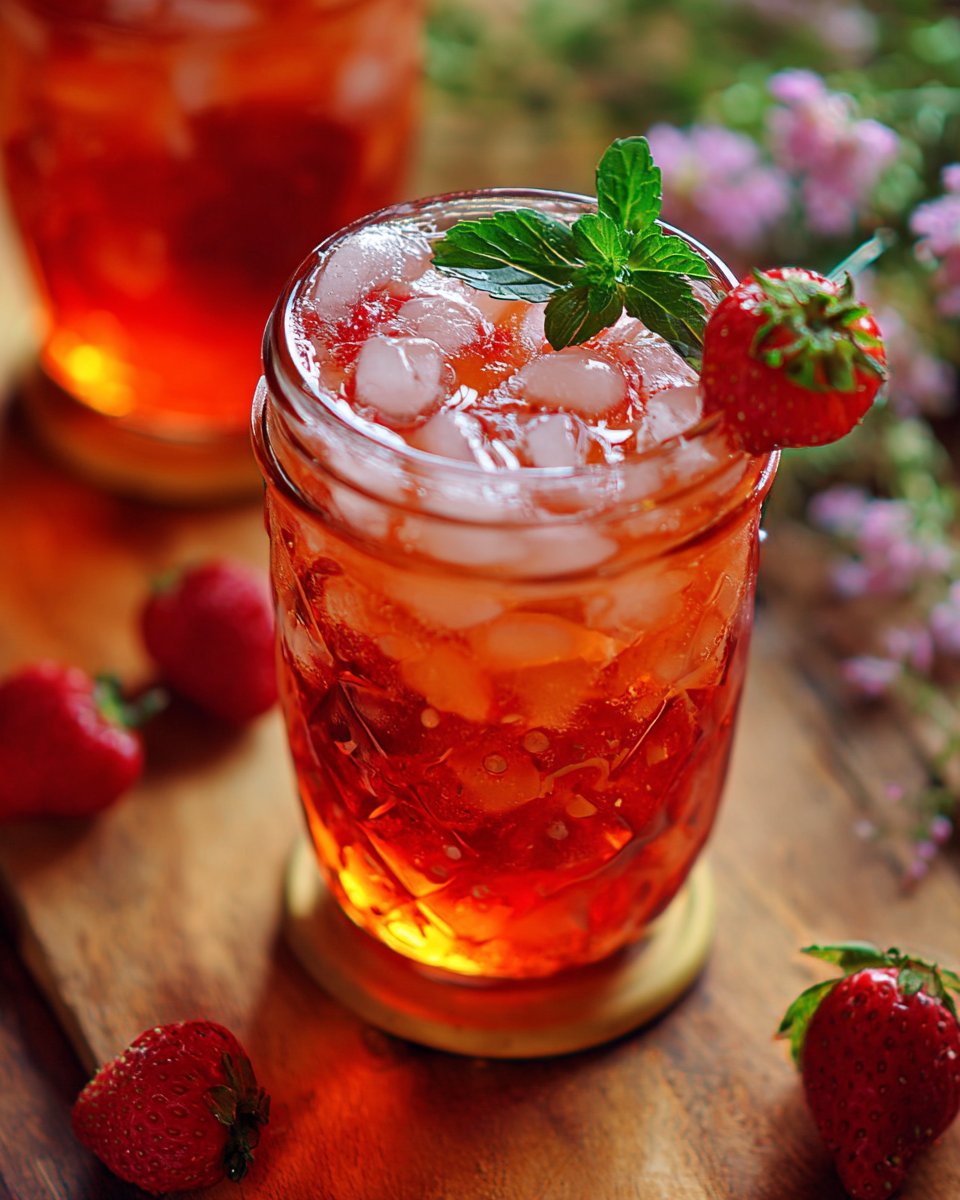 Strawberry Iced Tea