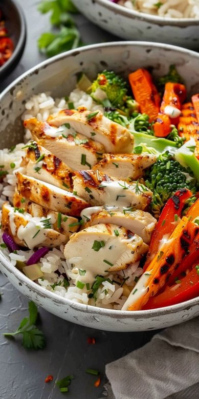 Bowl Santé Poulet Légumes