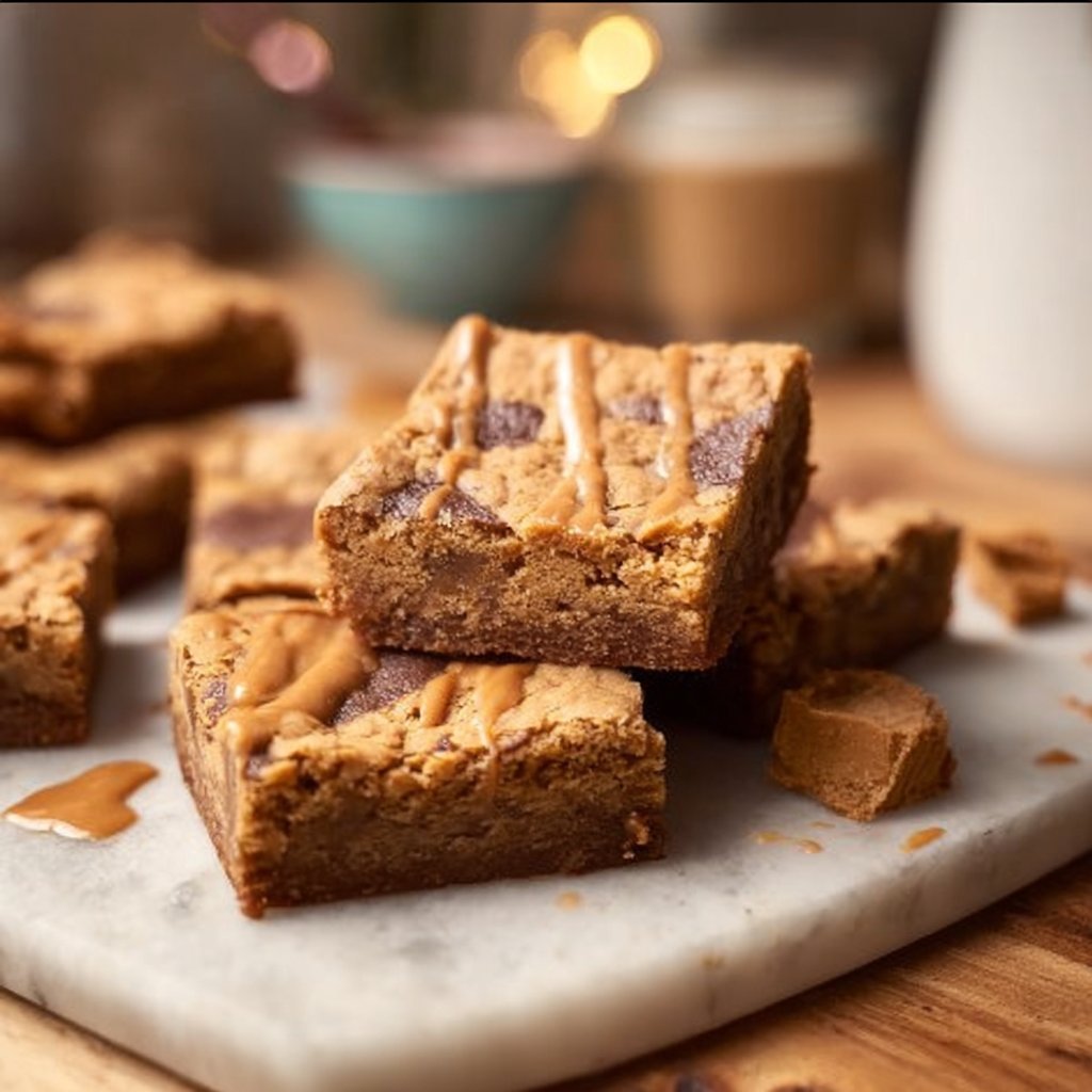 Biscoff Blondies Recipe