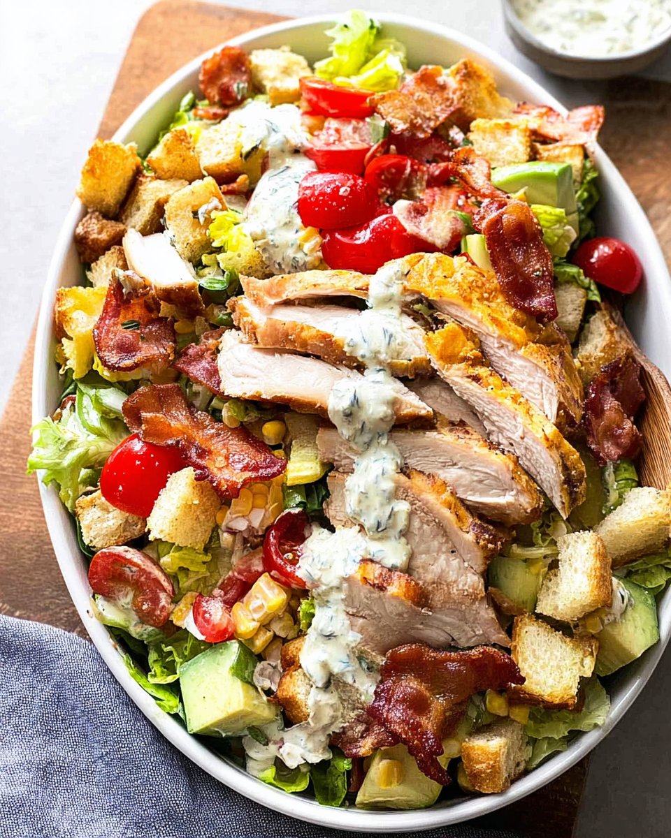 Savory BLT Chicken Salad