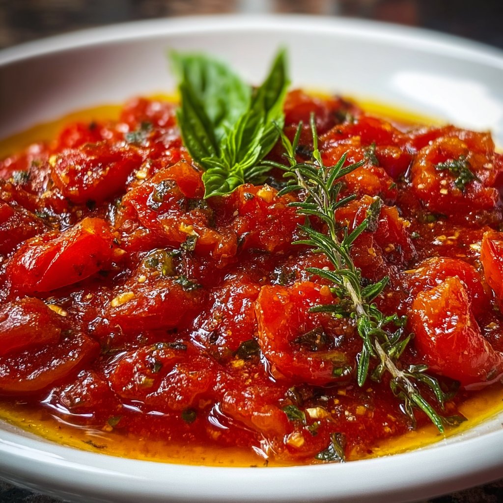 Homemade Roma Tomato Sauce