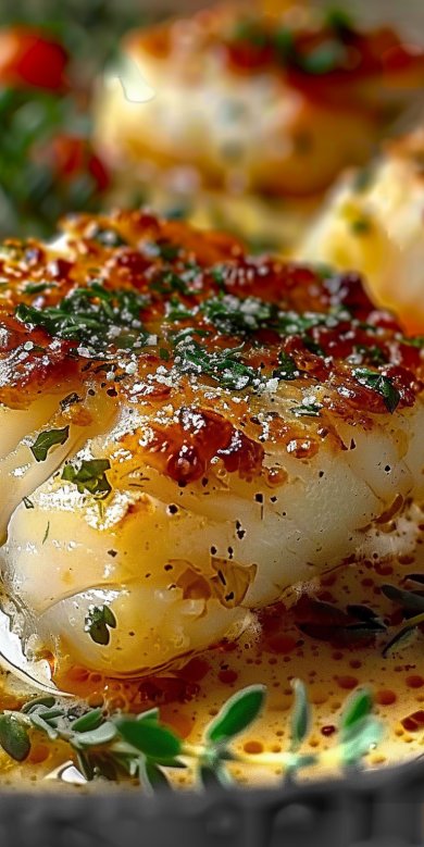 Recette Gourmande de Cabillaud Gratiné : Un Plaisir Fondant à Déguster ! Recettes Pompettes