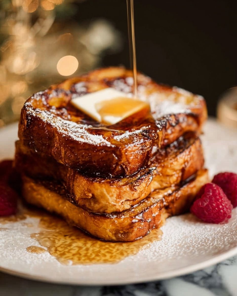 Overnight Crème Brûlée French Toast