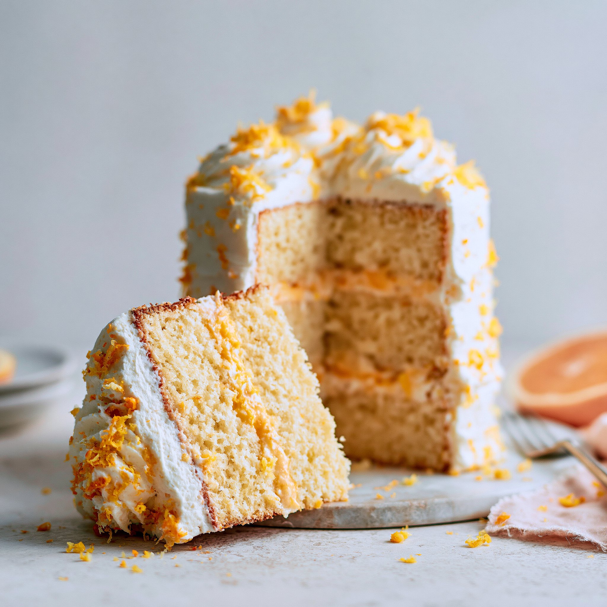 Orange Creamsicle Cake