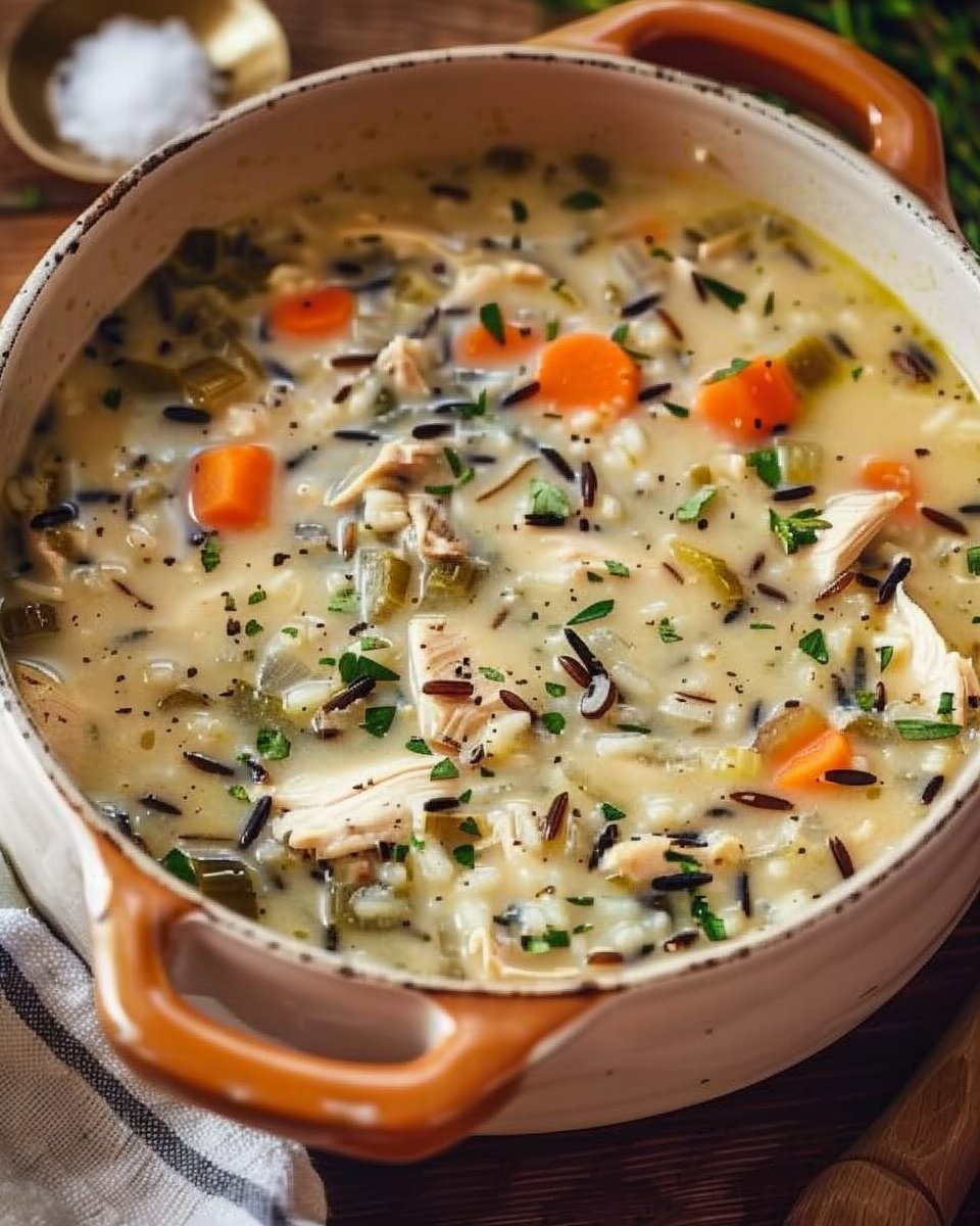 Chicken Wild Rice Soup 2 Chicken Wild Rice Soup