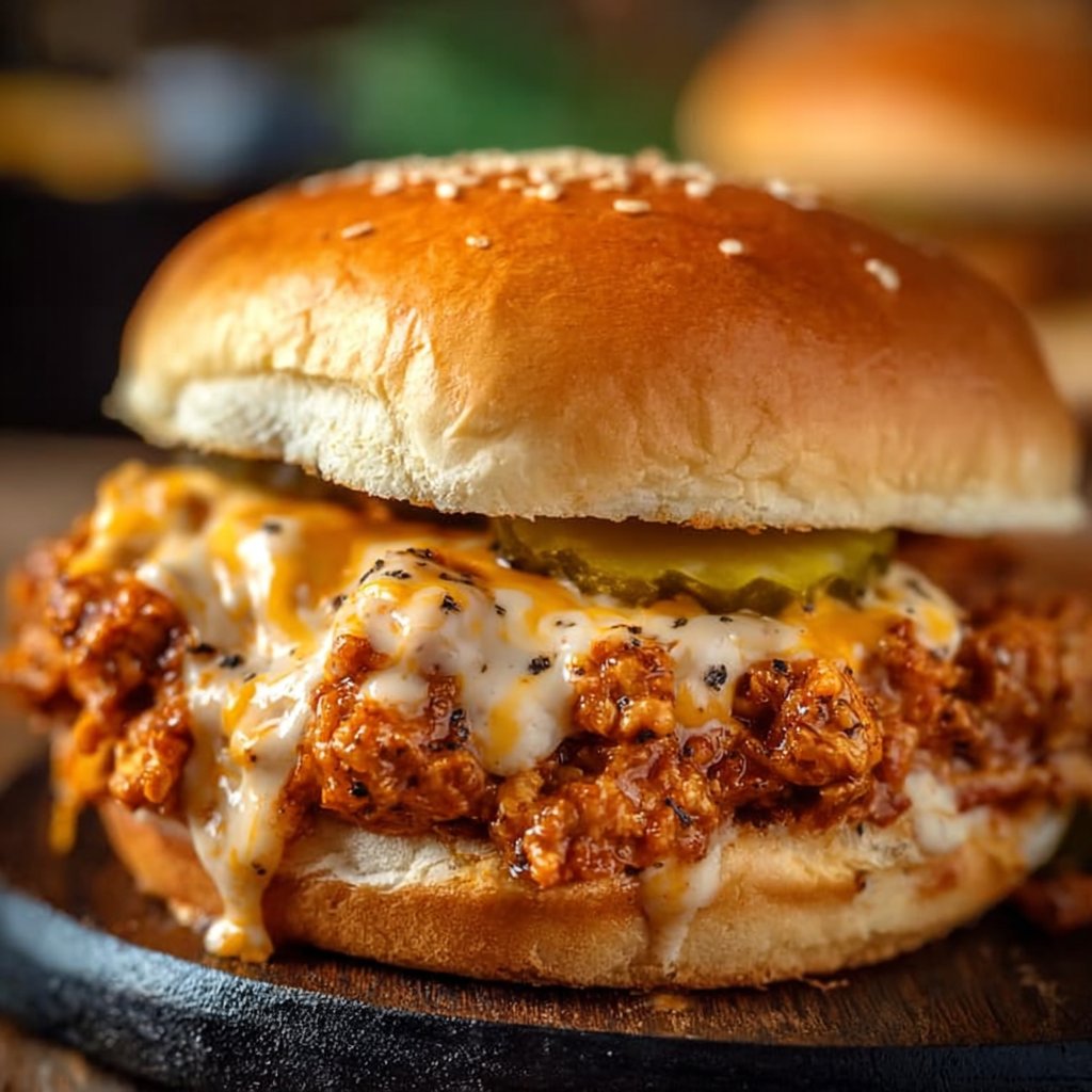 Cajun Chicken Sloppy Joes