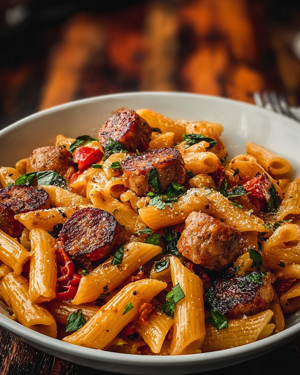 Cajun Sausage Pasta