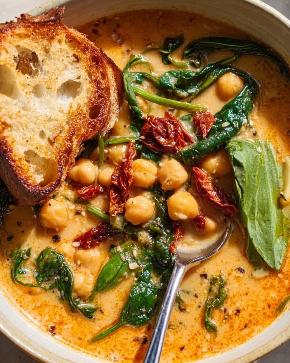 Tuscan Garbanzo Bean Soup