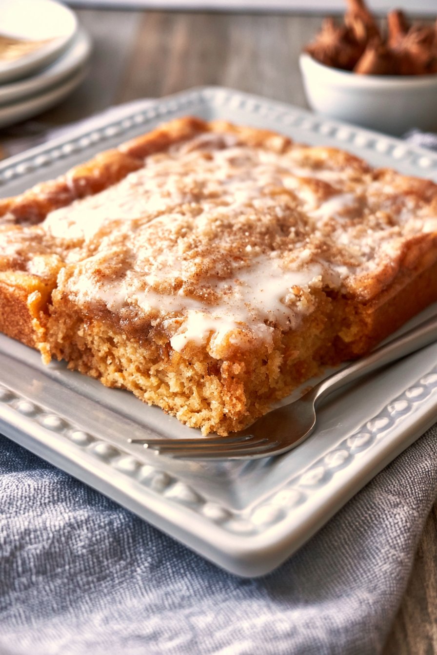 Old-Fashioned Honey Bun Cake