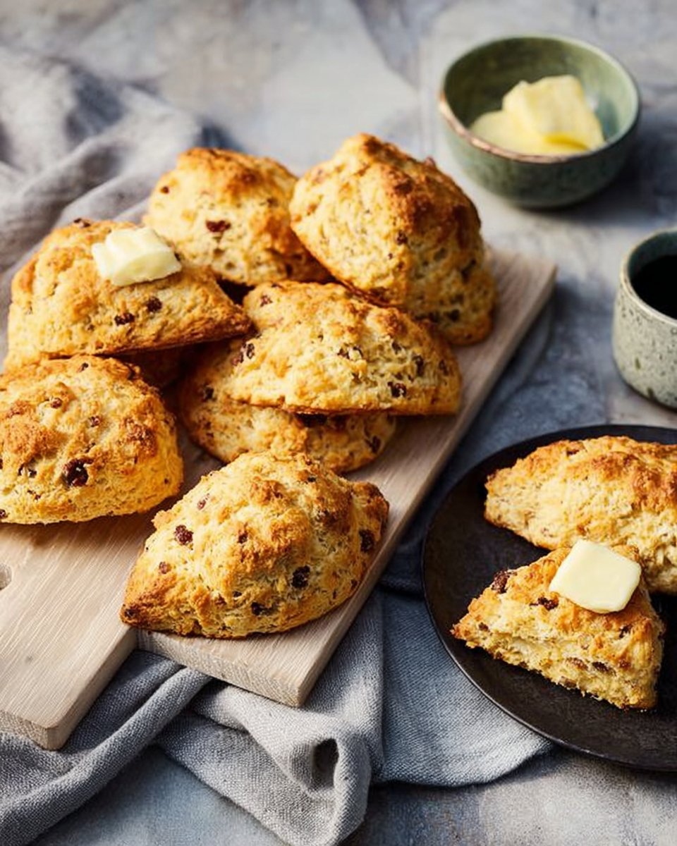 Cherry Zucchini Scones