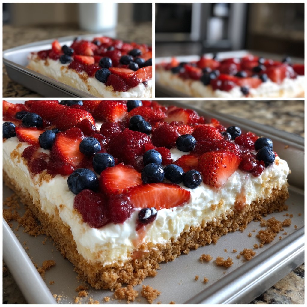 Red White and Blue Dessert Bars 4 Red White and Blue Dessert Bars