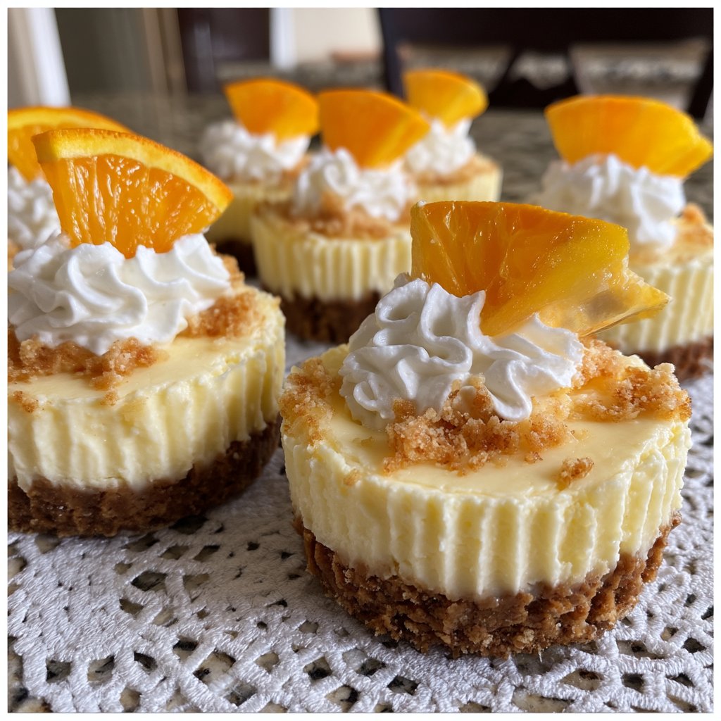 No-Bake Orange Cream Pie Cups