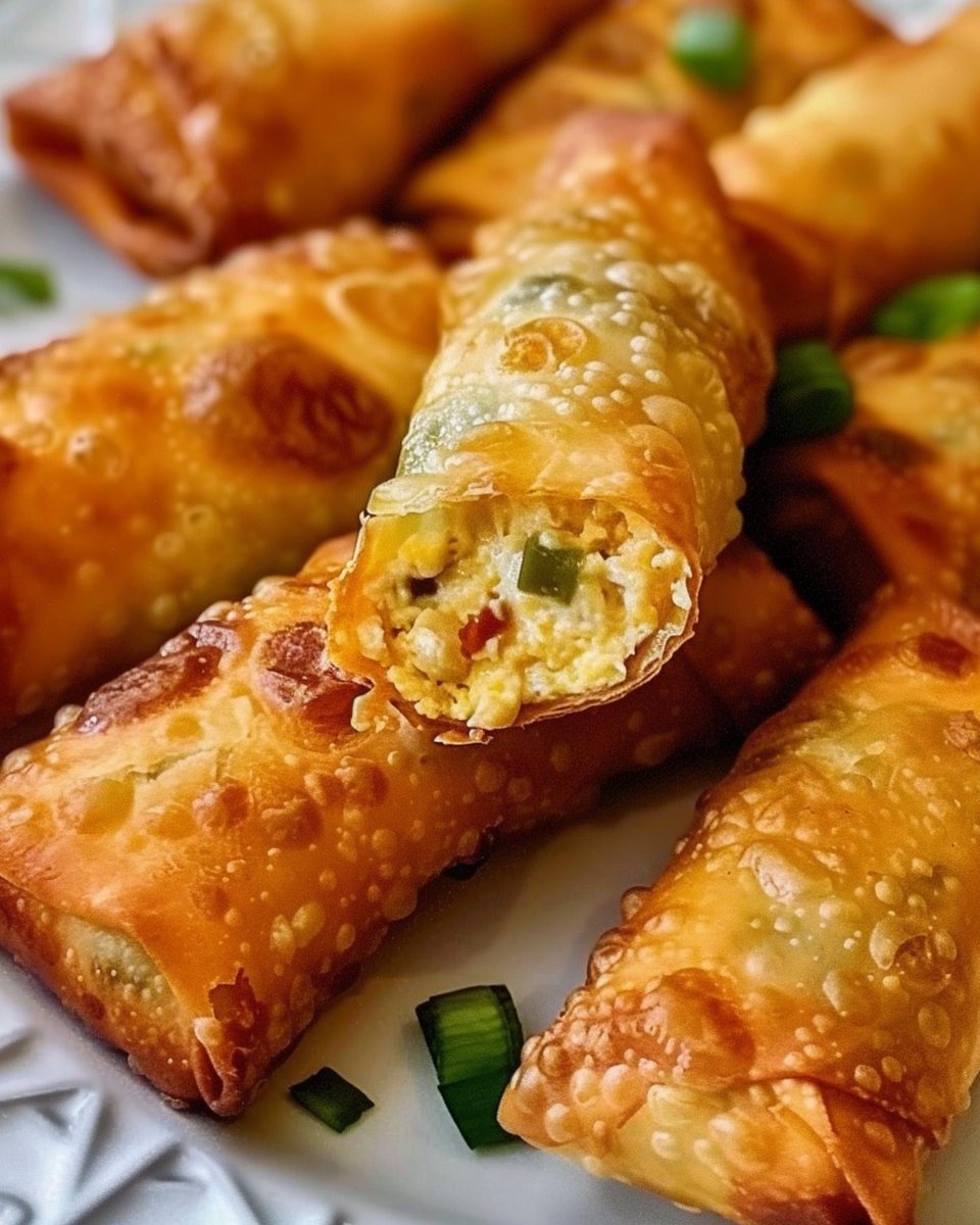 Easy Jalapeno Popper Egg Rolls
