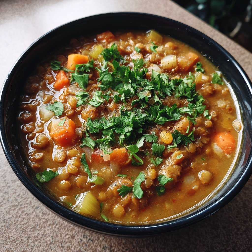Cumin-Spiced Lentil Soup 3 Cumin-Spiced Lentil Soup