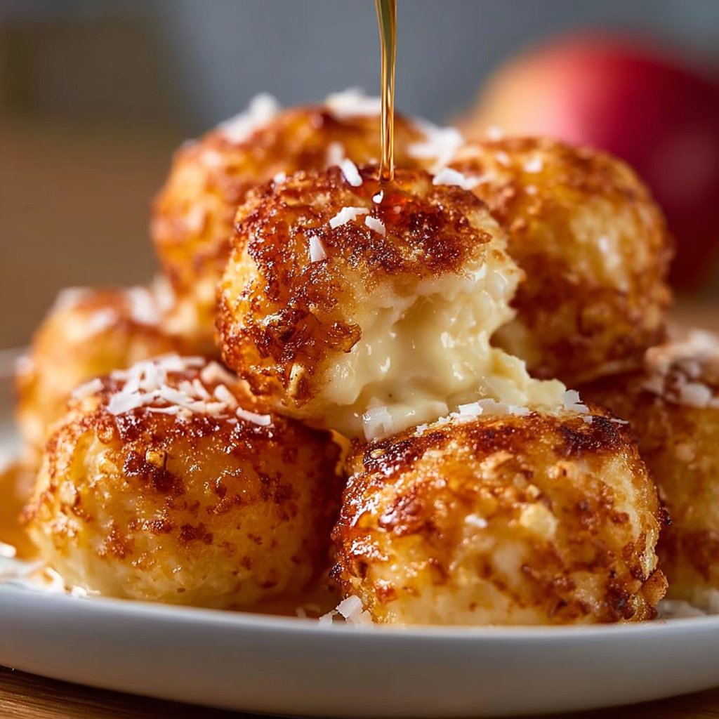 Cinnamon Apple Cottage Cheese Bites