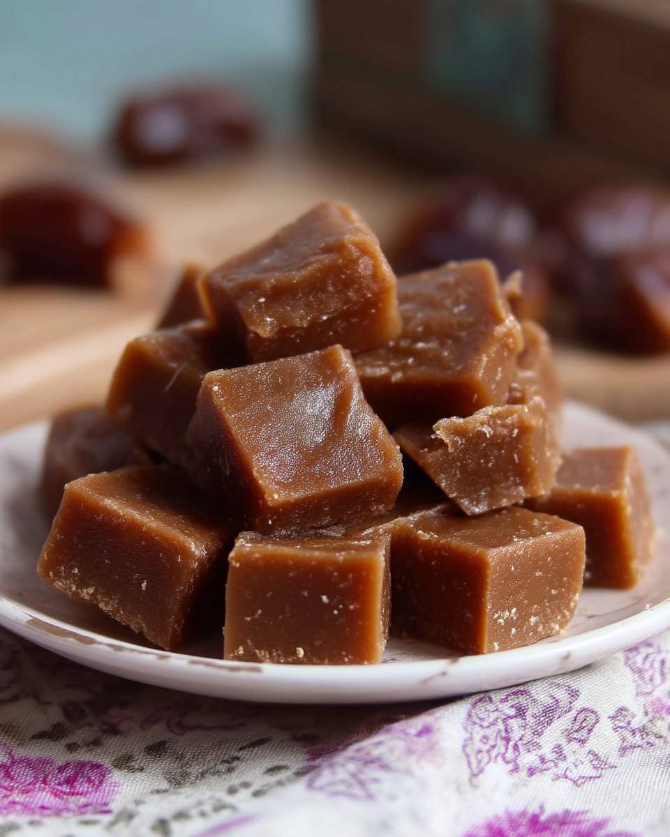 Fudge aux dattes