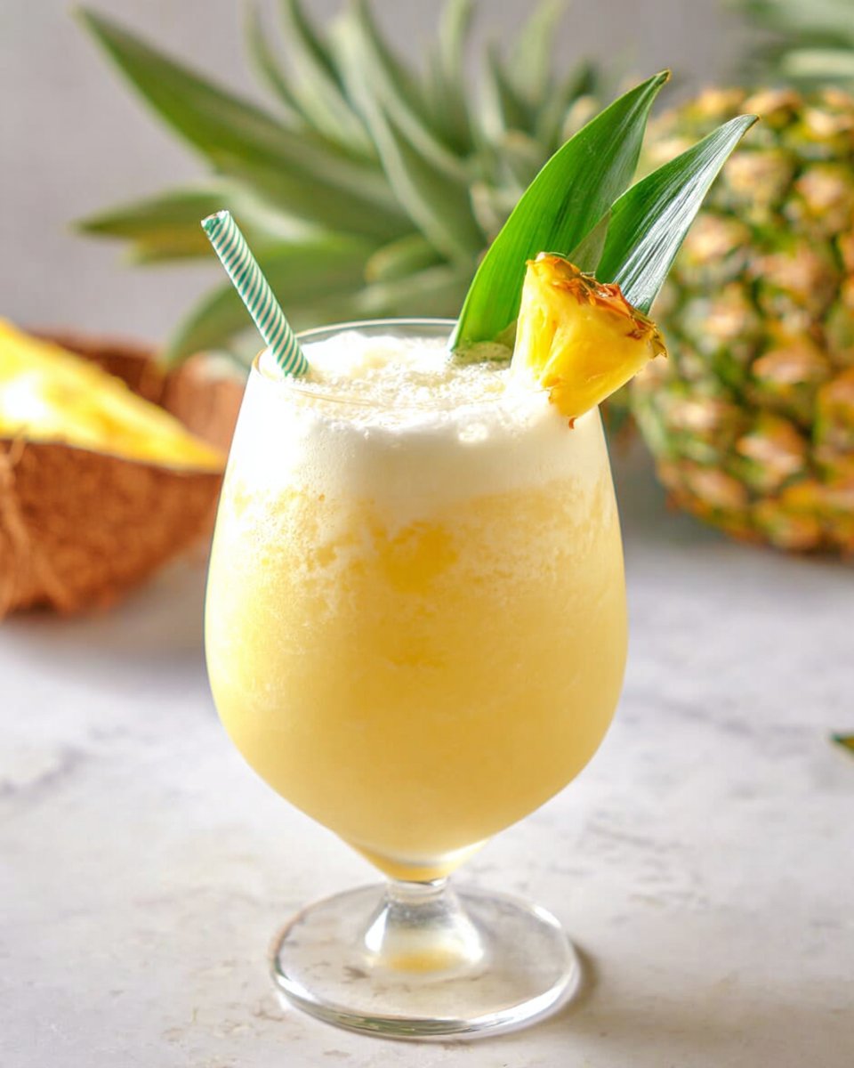 Pineapple Coconut Smoothie