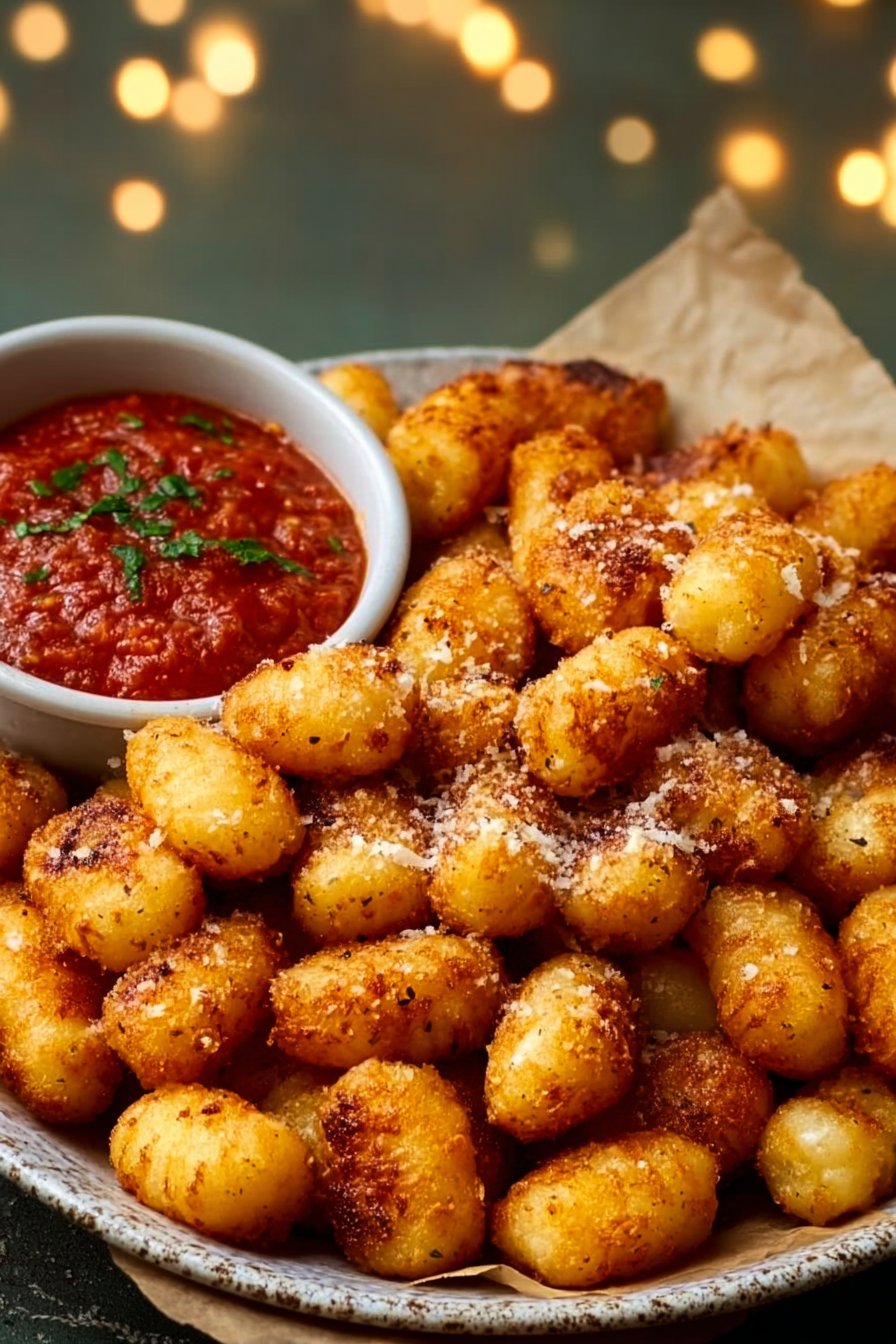 Crispiest Air Fryer Gnocchi