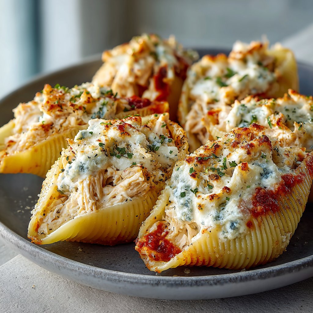 Homemade Marry Me Chicken Stuffed Shells