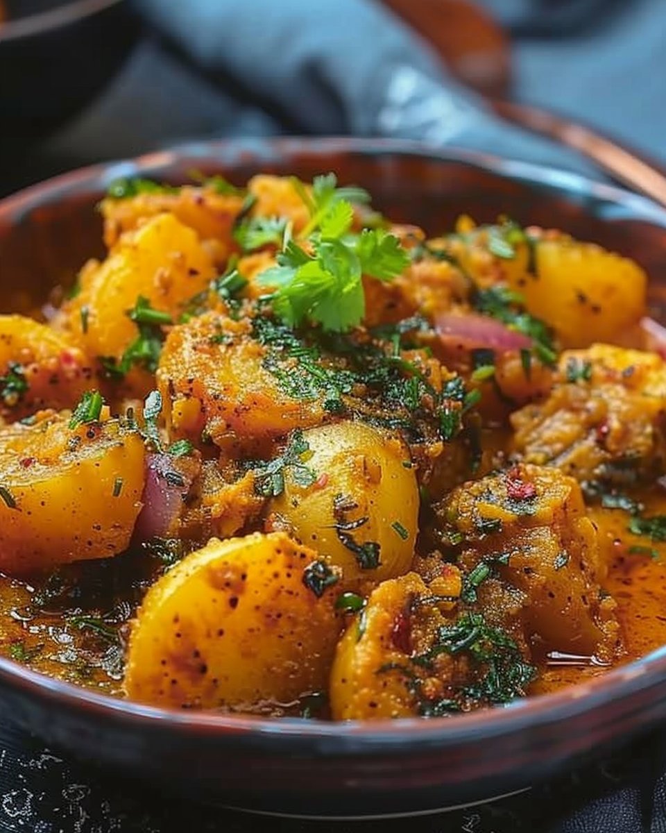Double Onion Potato Curry