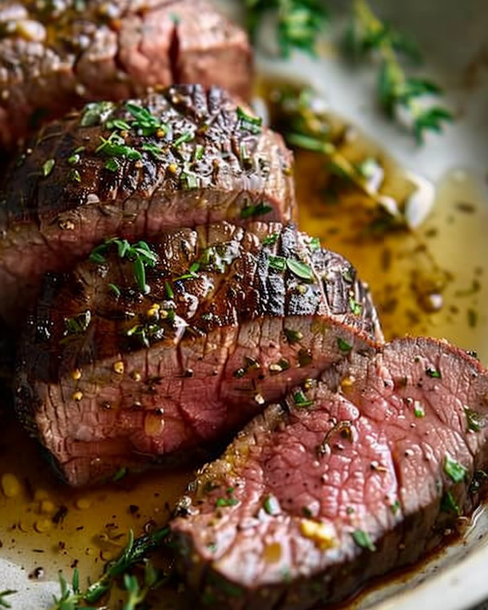 Herb-Roasted Beef Tenderloin with Savory Pan Sauce 3 Herb-Roasted Beef Tenderloin with Savory Pan Sauce