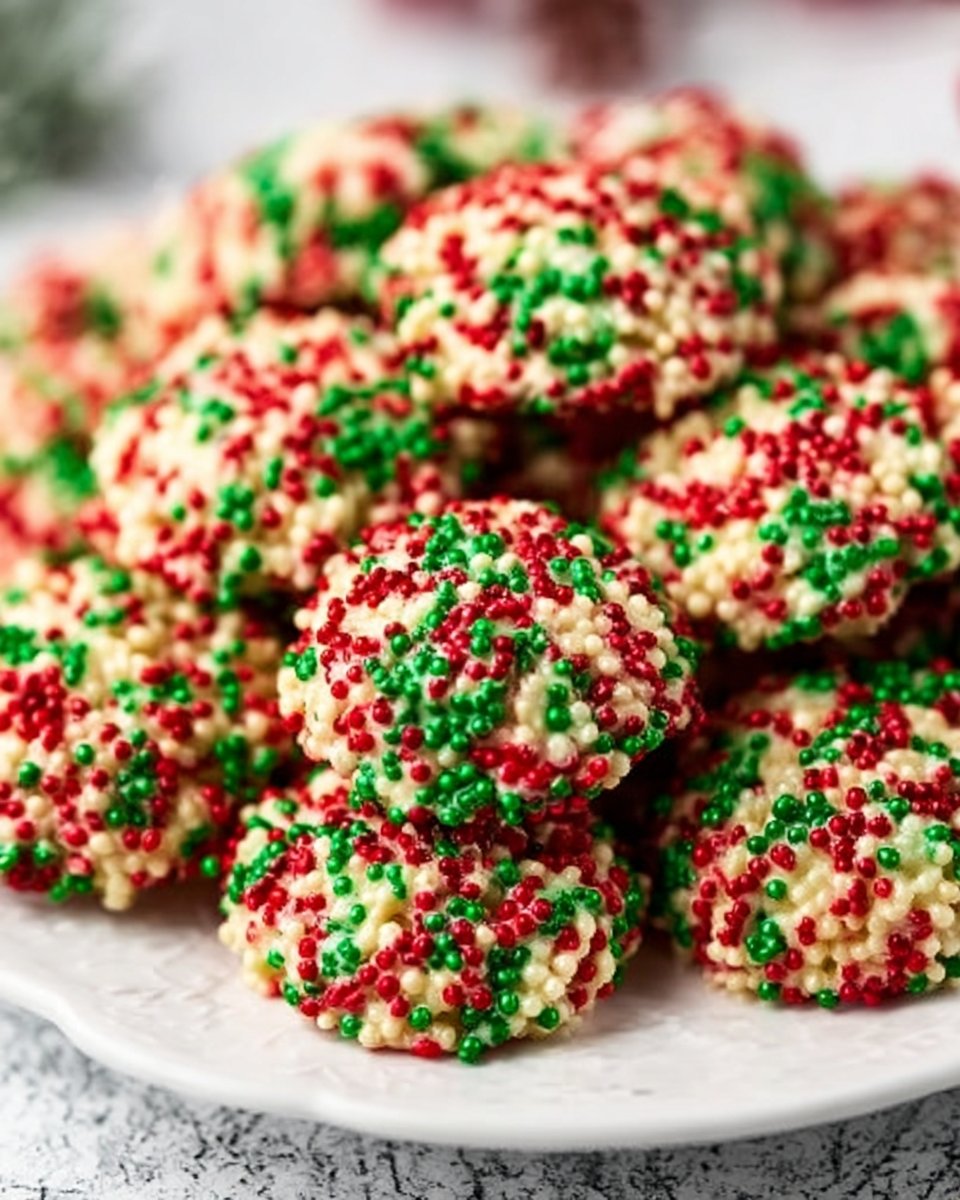 Christmas Sprinkle Pudding Cookies