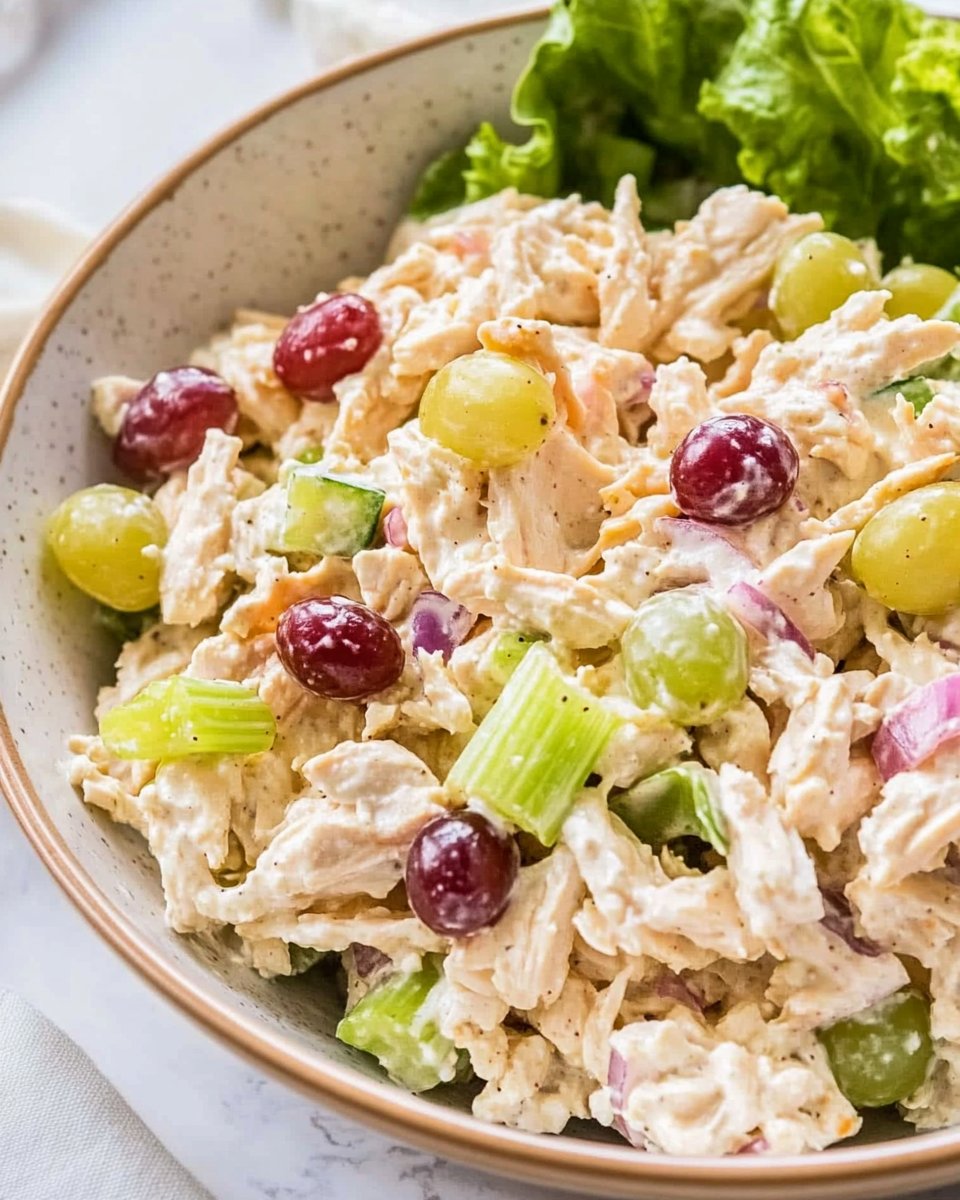 High Protein Cottage Cheese Chicken Salad
