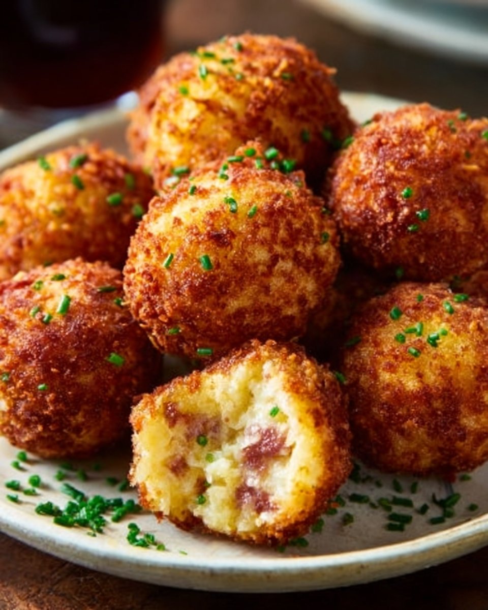 Crispy Reuben Balls