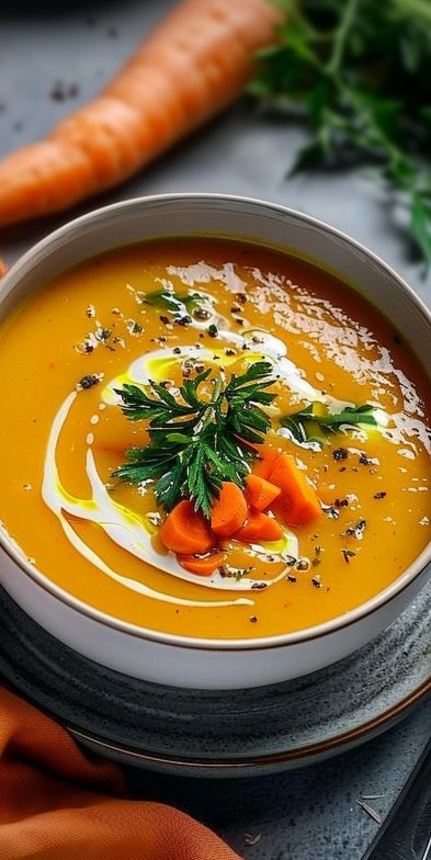 Soupe Carotte Gingembre Détox