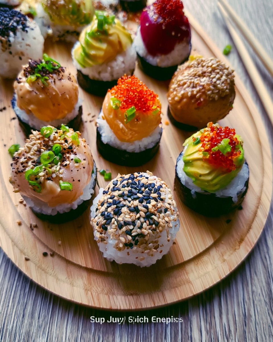 Homemade Sushi Recipes: Sushi Balls and Lunch Ideas