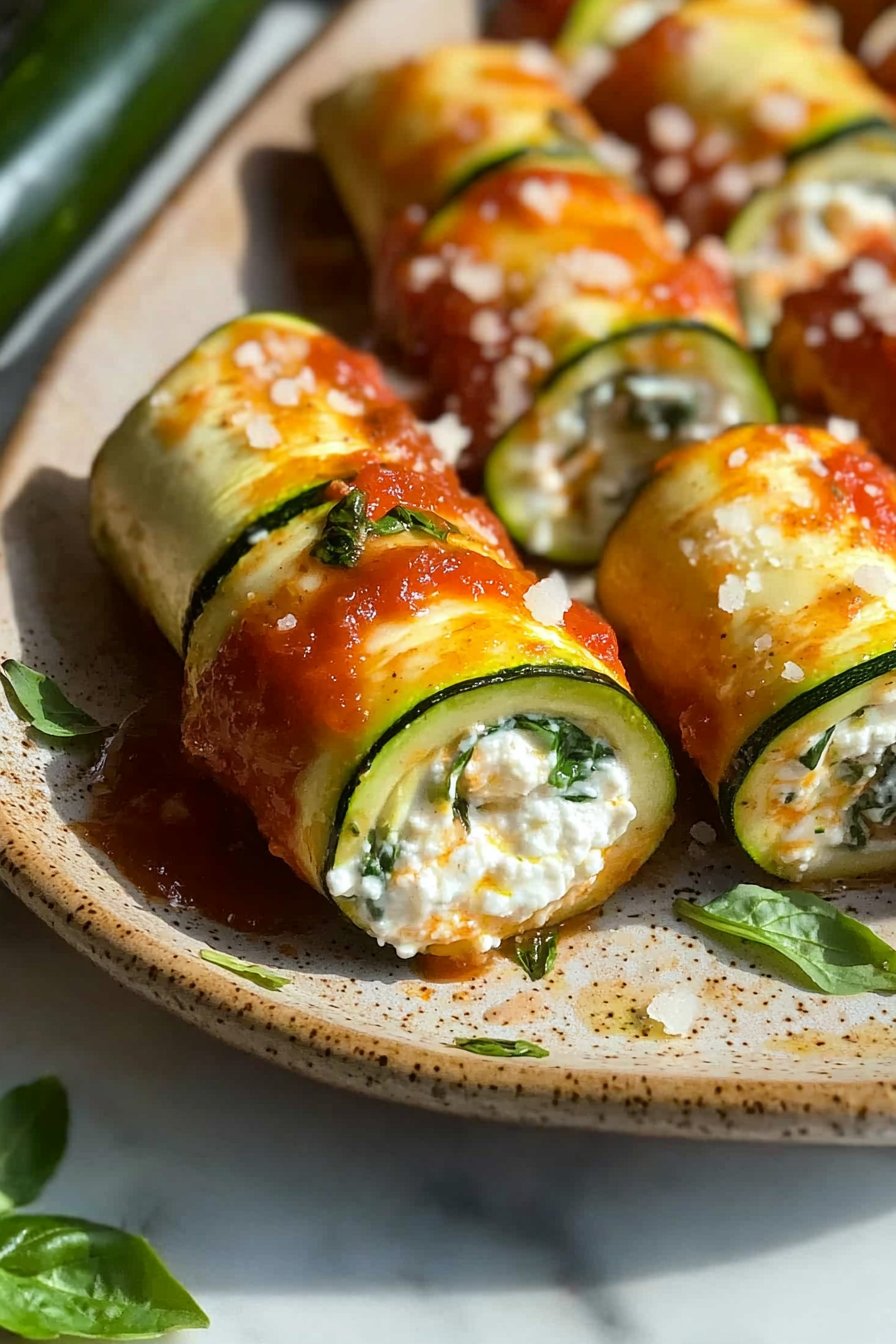 Zucchini Roll Ups