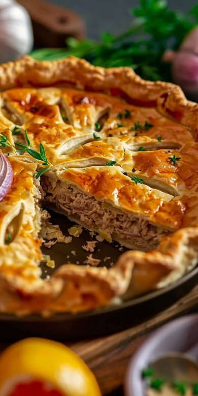 Easy and Quick Air Fryer Tuna Tart Recipe