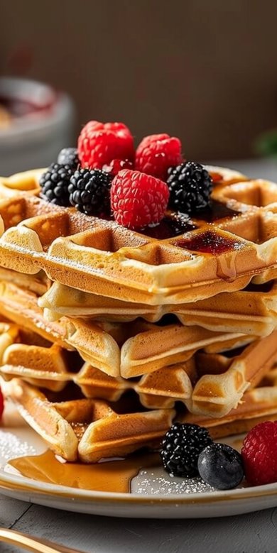 Recette gaufres croustillantes air fryer facile et rapide