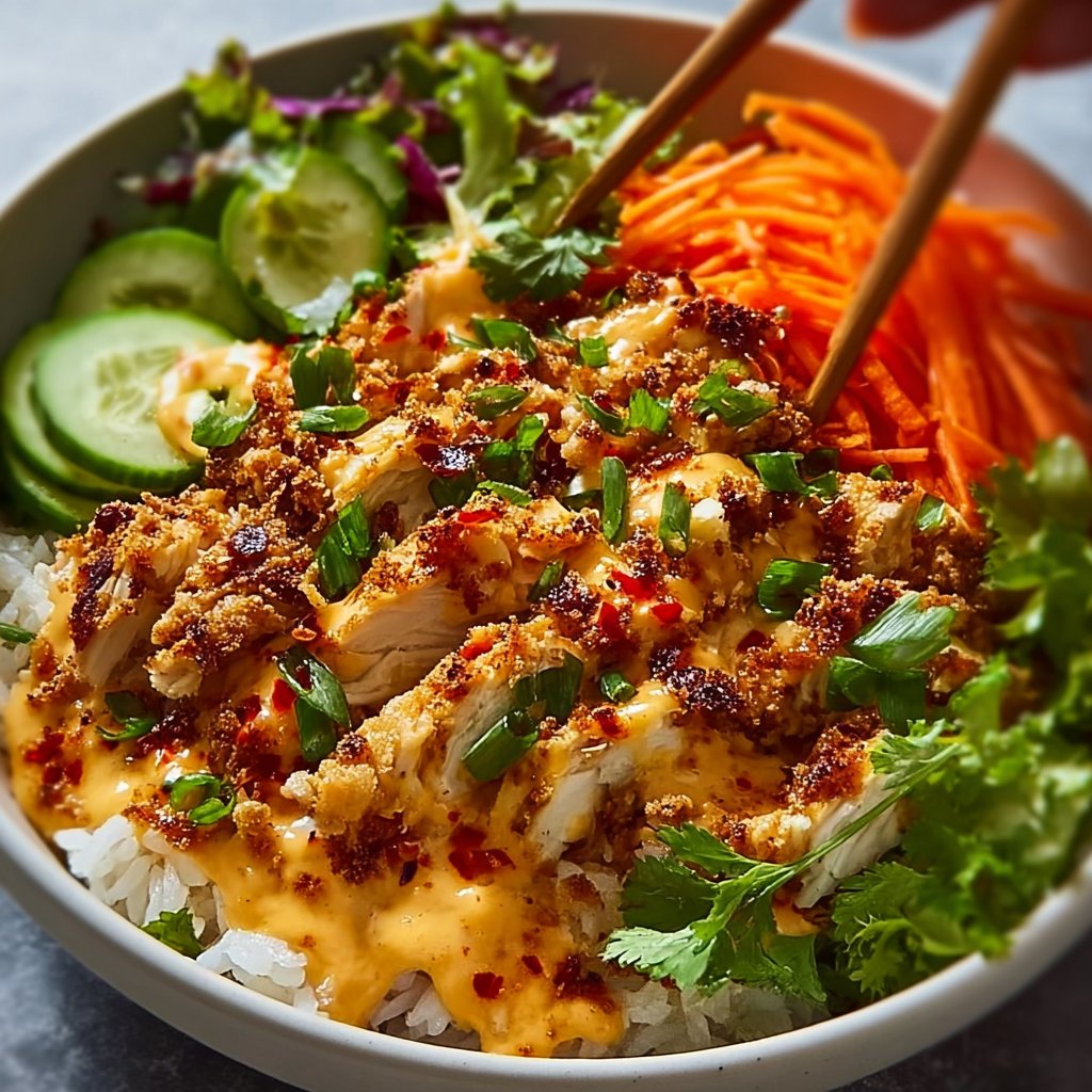 Bang Bang Chicken Bowl