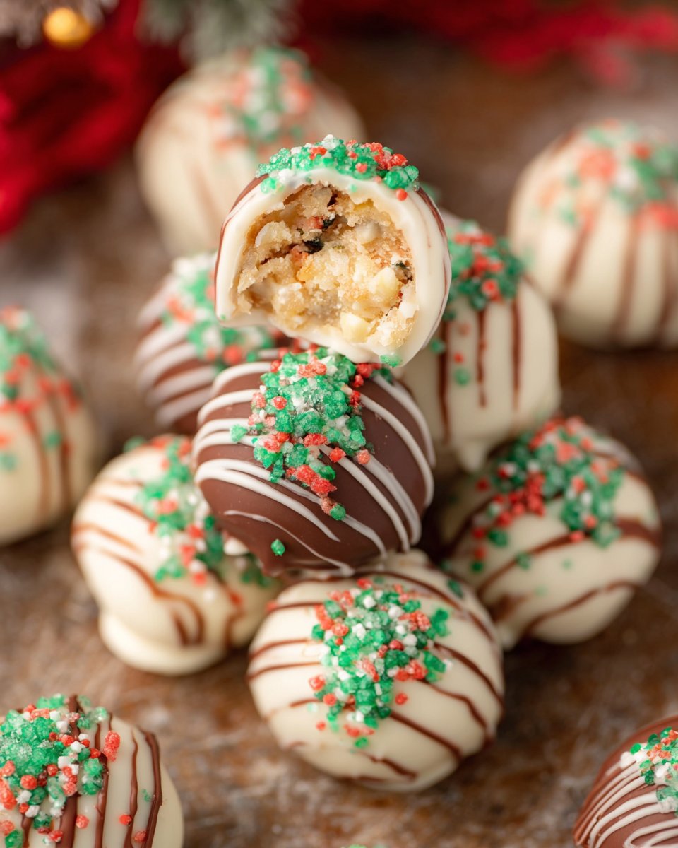 Little Debbie Christmas Tree Cake Truffles