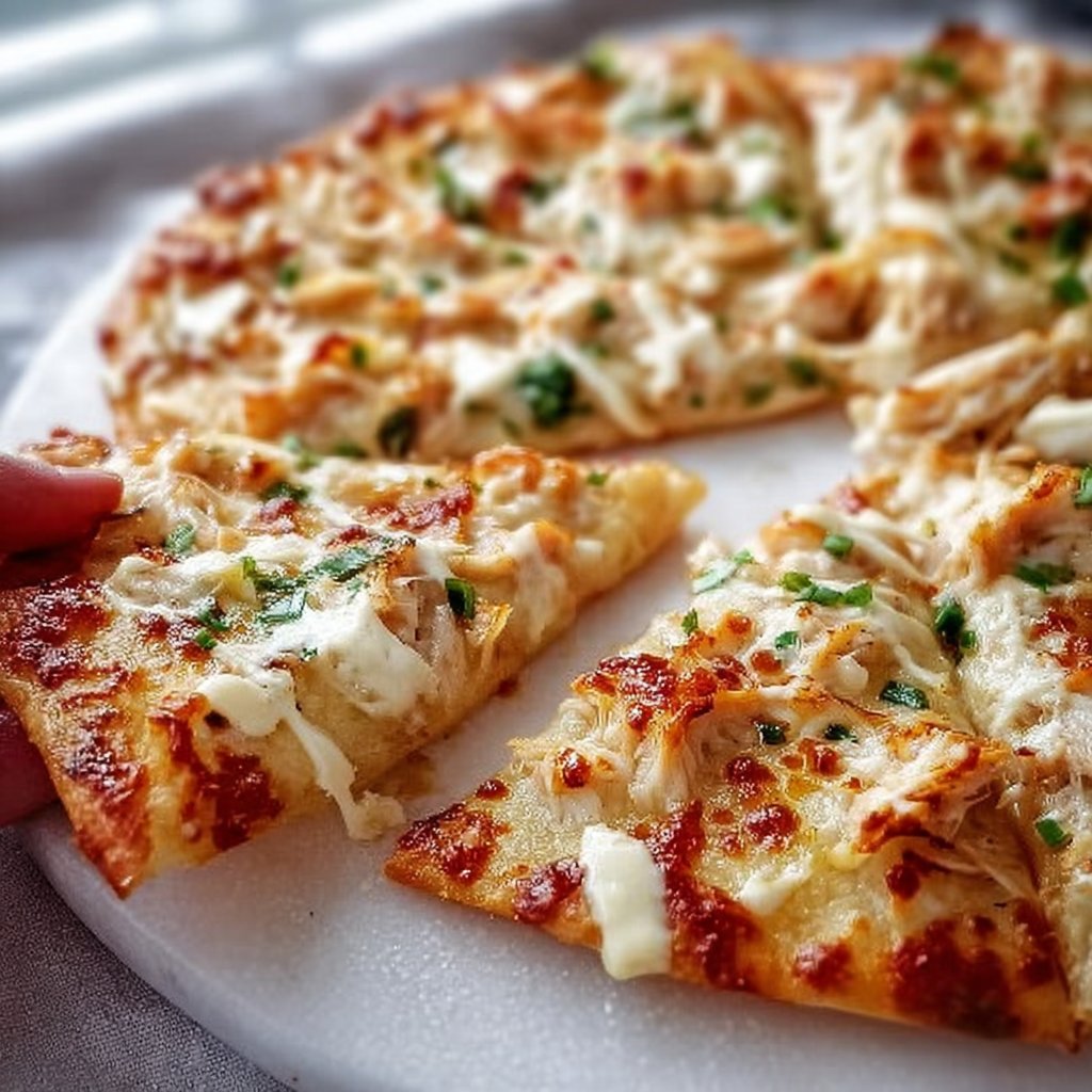 Crab Rangoon Pizza