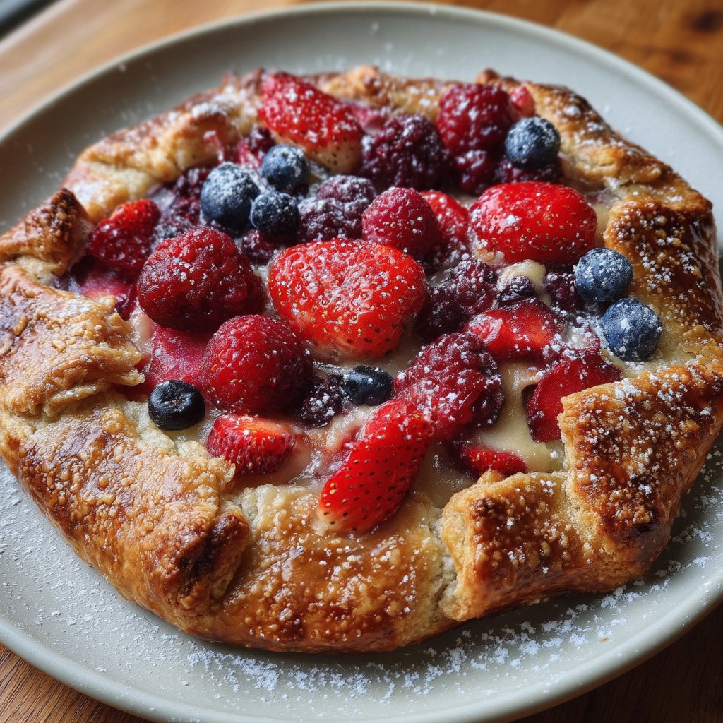Mixed Berry Galette 3 Mixed Berry Galette