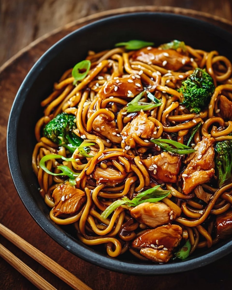 Chicken Teriyaki Noodles