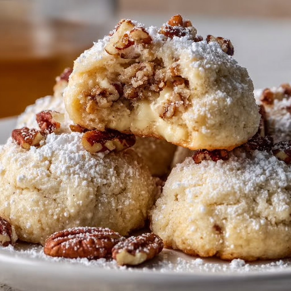 Buttery Pecan Snowball Cookies Recipe