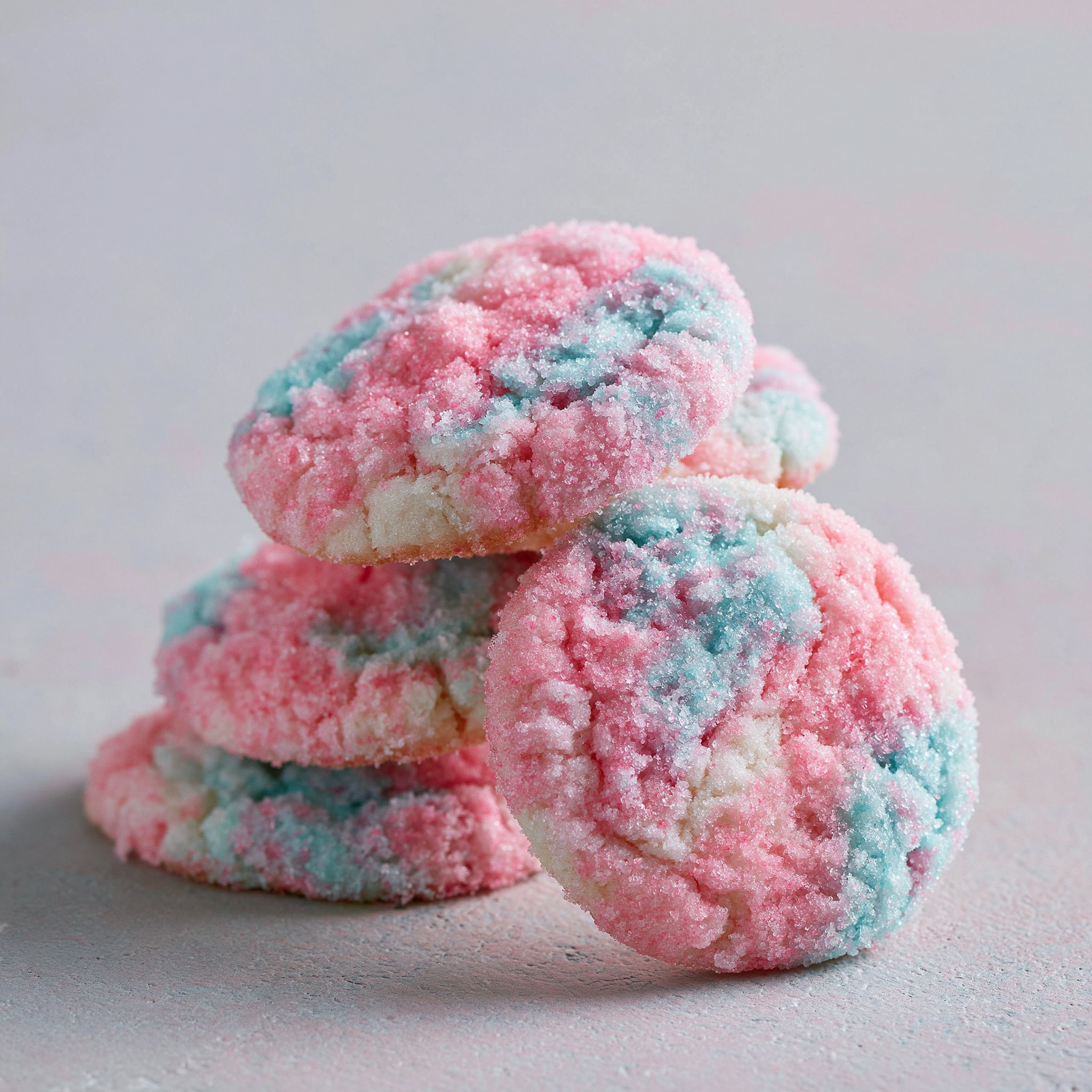 Cotton Candy Cookies