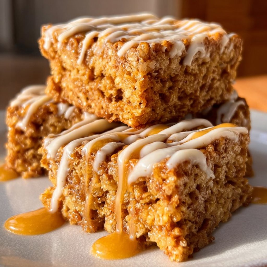 Gingerbread Rice Krispie Treats