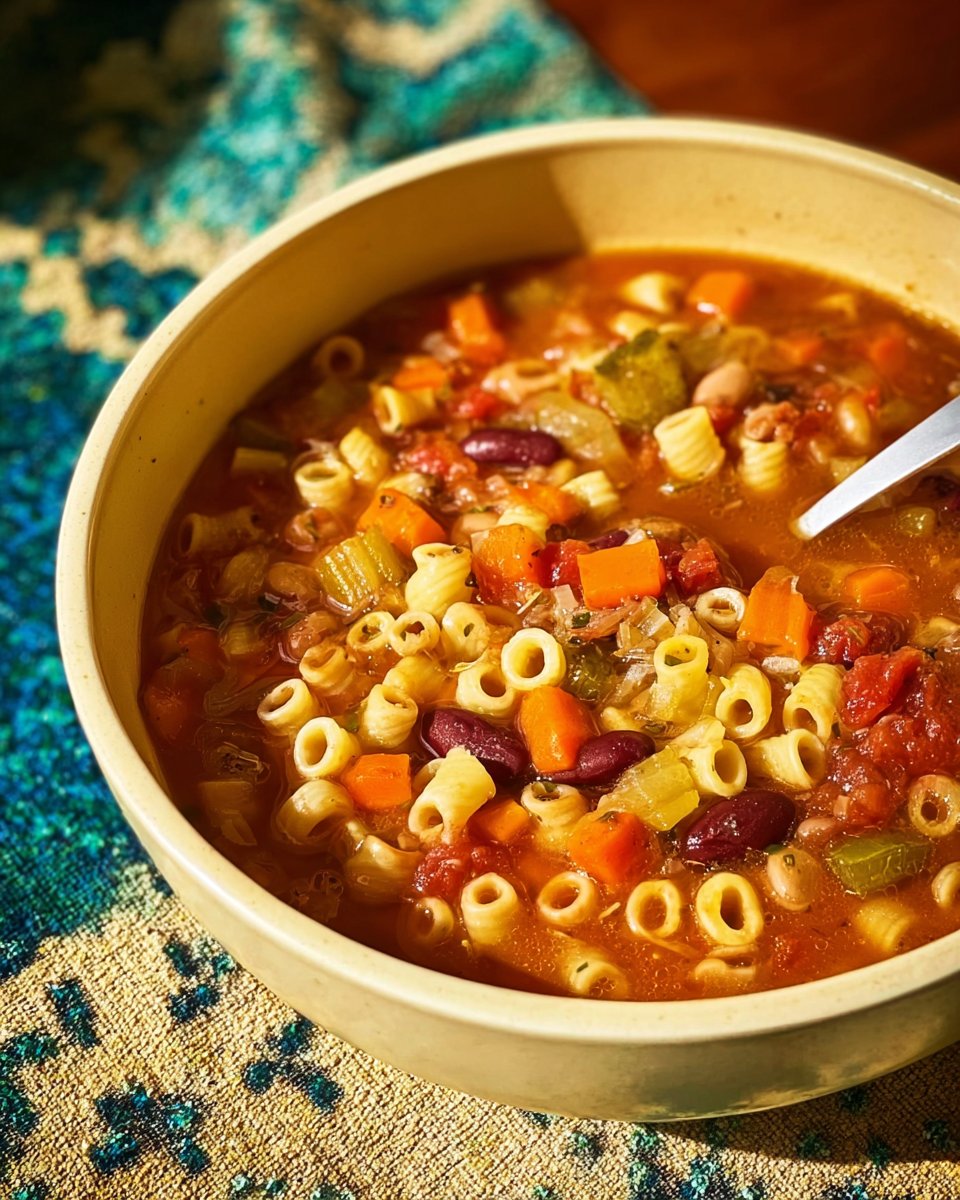 Ultimate Pasta and Beans Soup