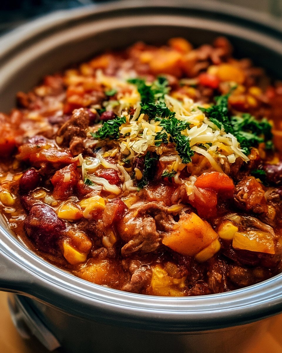 Slow Cooker Cowboy Casserole Recipe