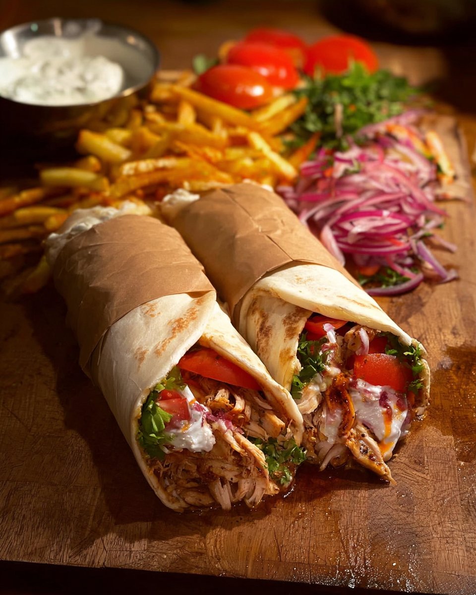 Chicken Shawarma Wrap