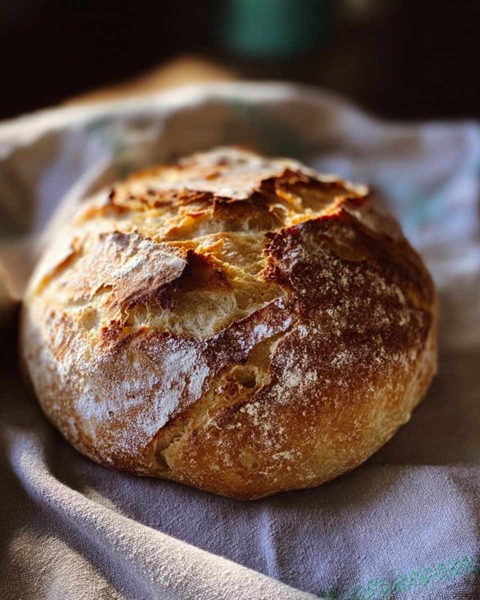 Easy No-Knead Artisan Bread