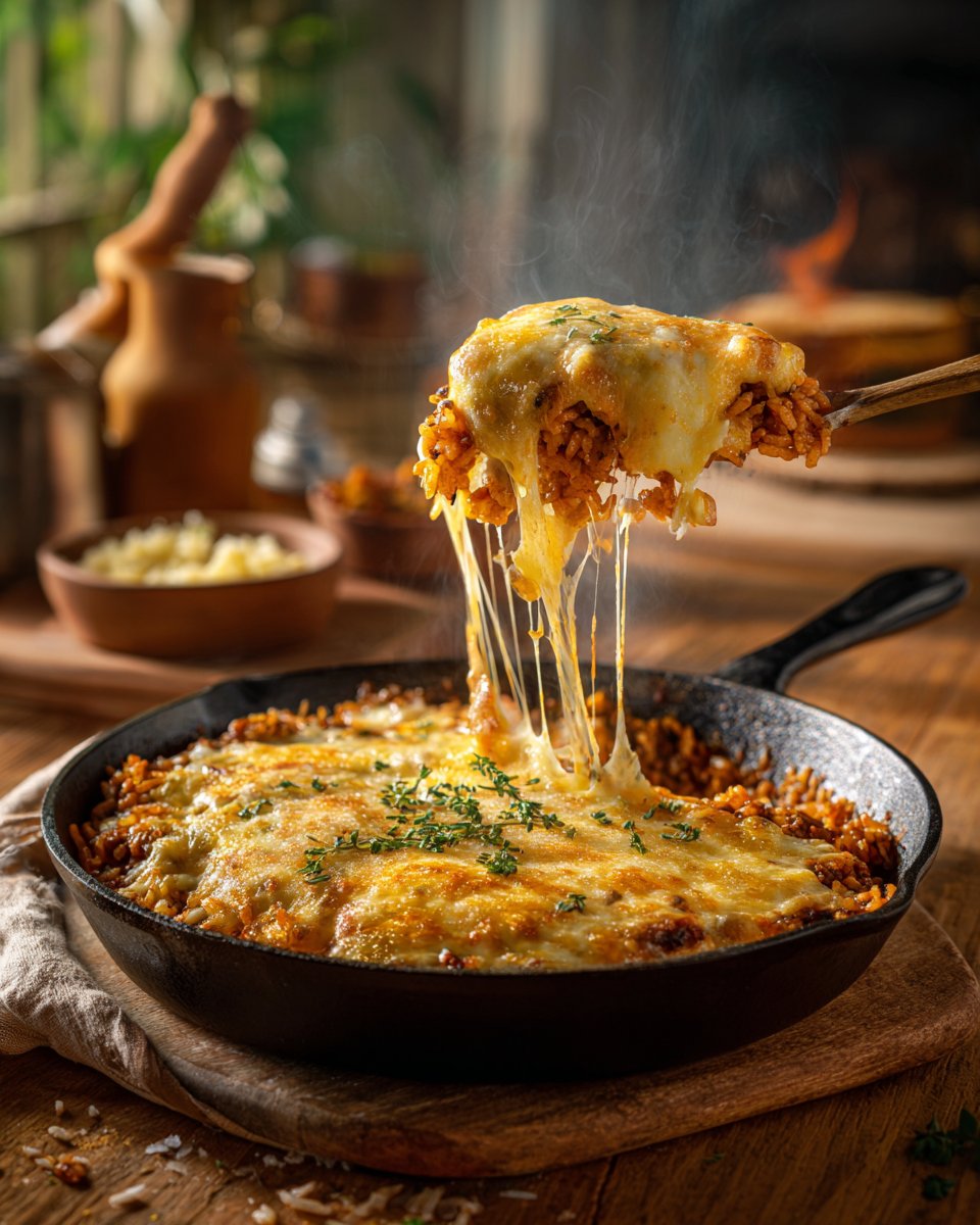 Cheesy Taco Rice Recipe