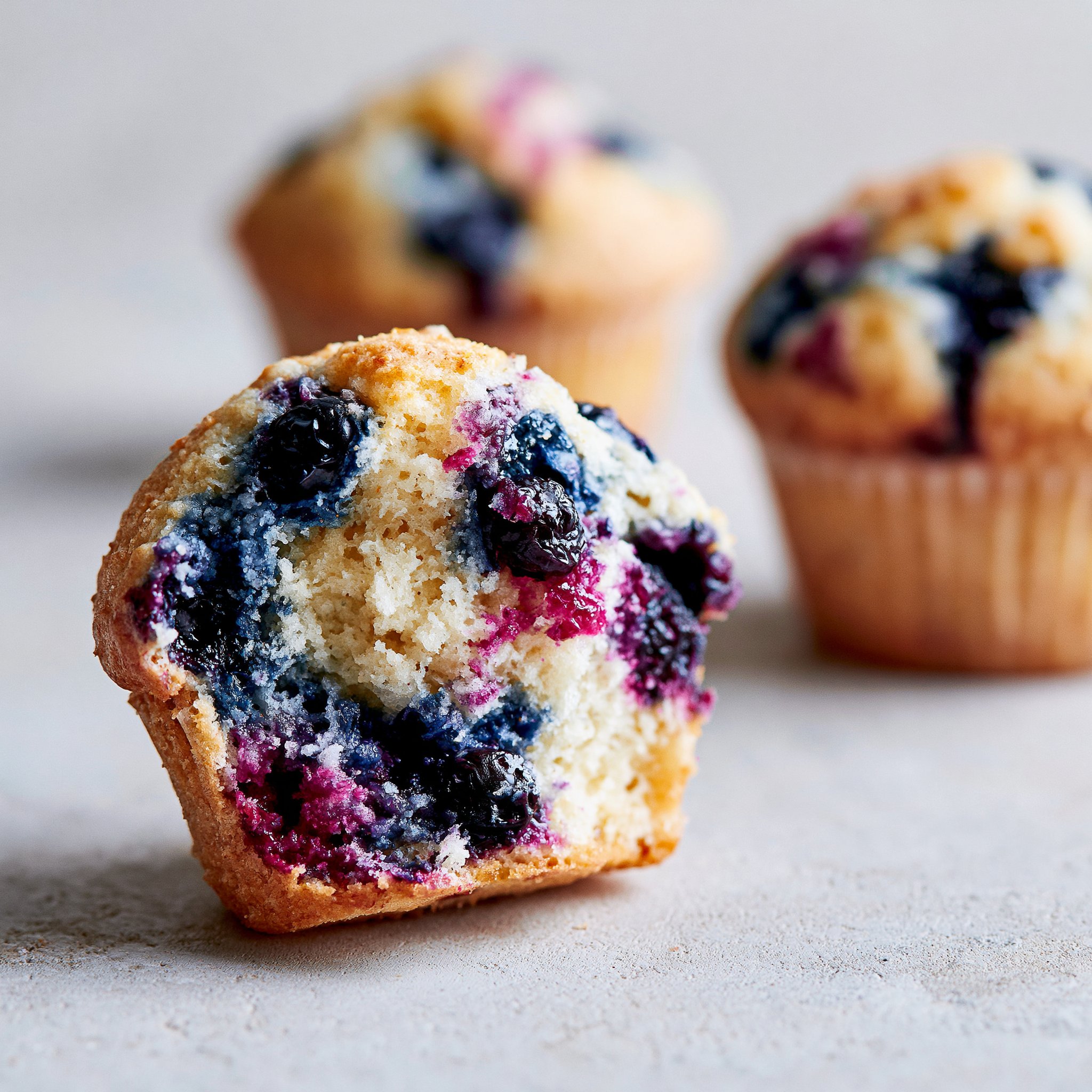 Diabetic Blueberry Muffins