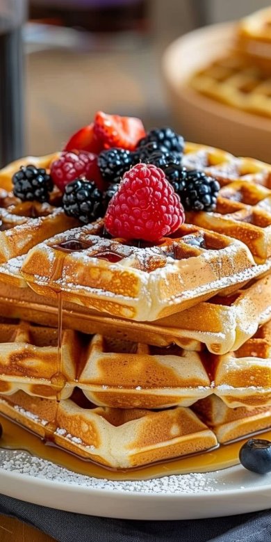 Recette gaufres croustillantes air fryer facile et rapide