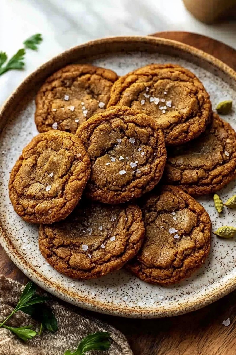 Vegan Brown Sugar Chai Cookies