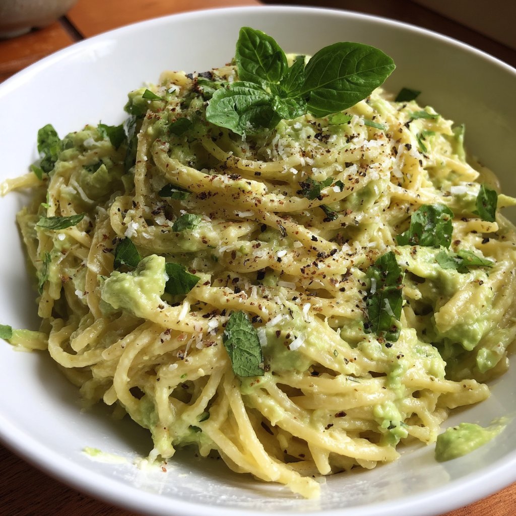 Creamy Avocado Pasta Sauce